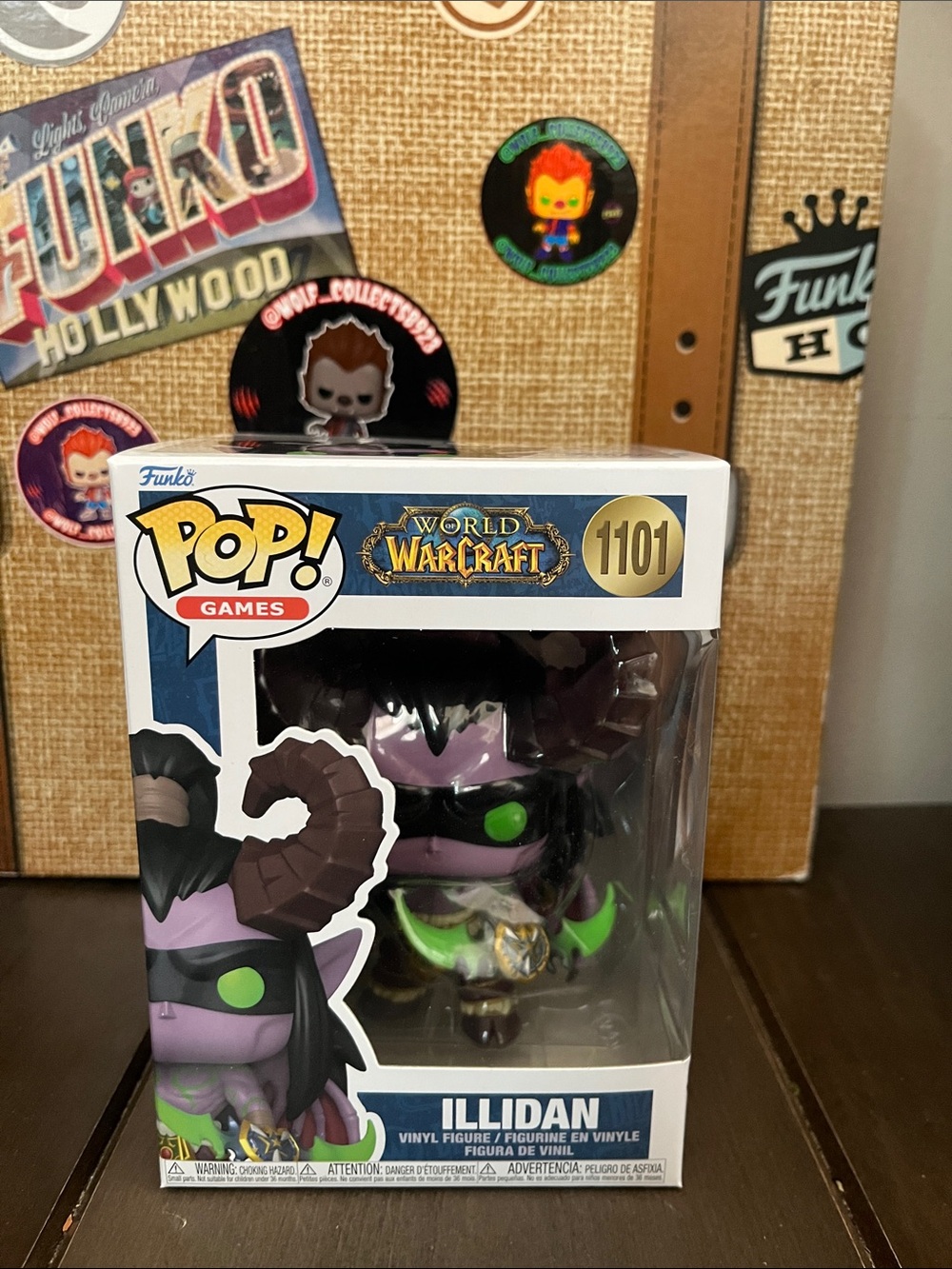 Funko Pop! Illidan Vinyl Figure — Purple & Green